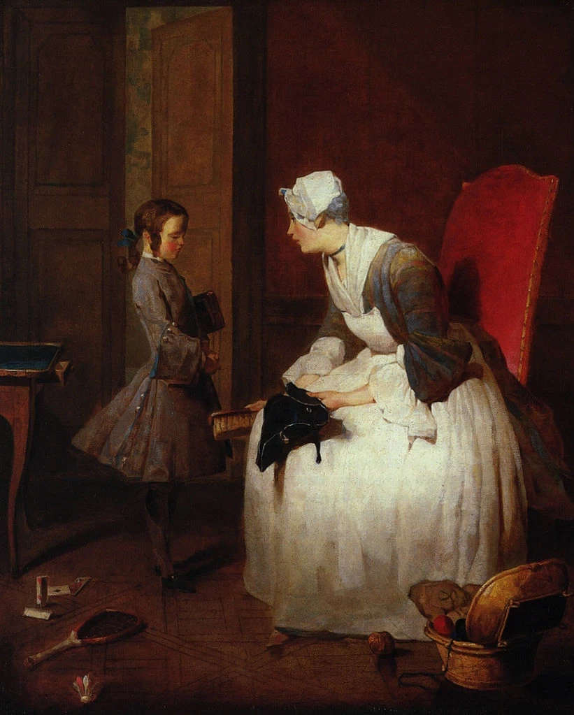 Jean Siméon Chardin - La governante, National Trust places